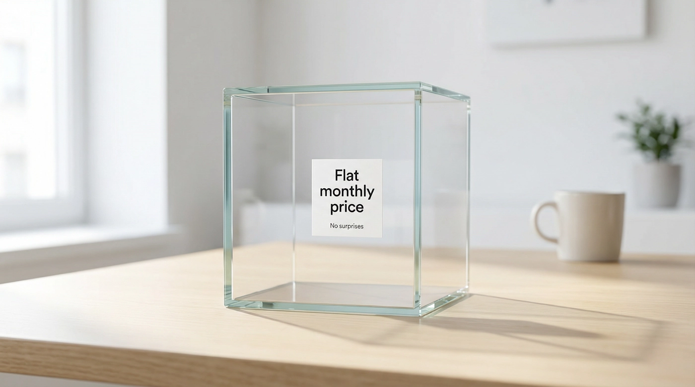 Lagrio transparent pricing